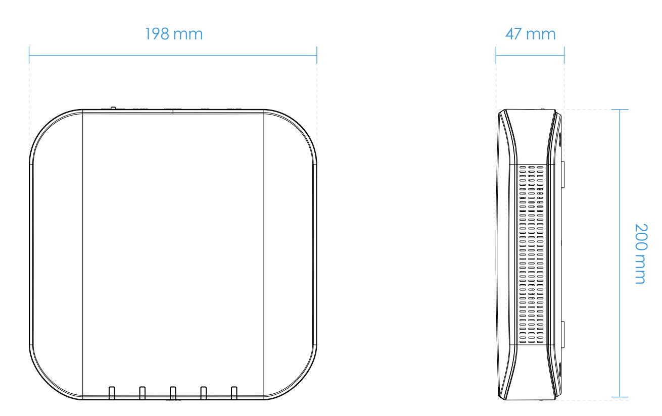 ND9312 Dimensions