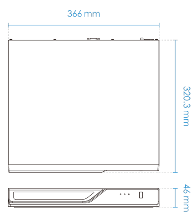 ND8322P-v2 Dimensions