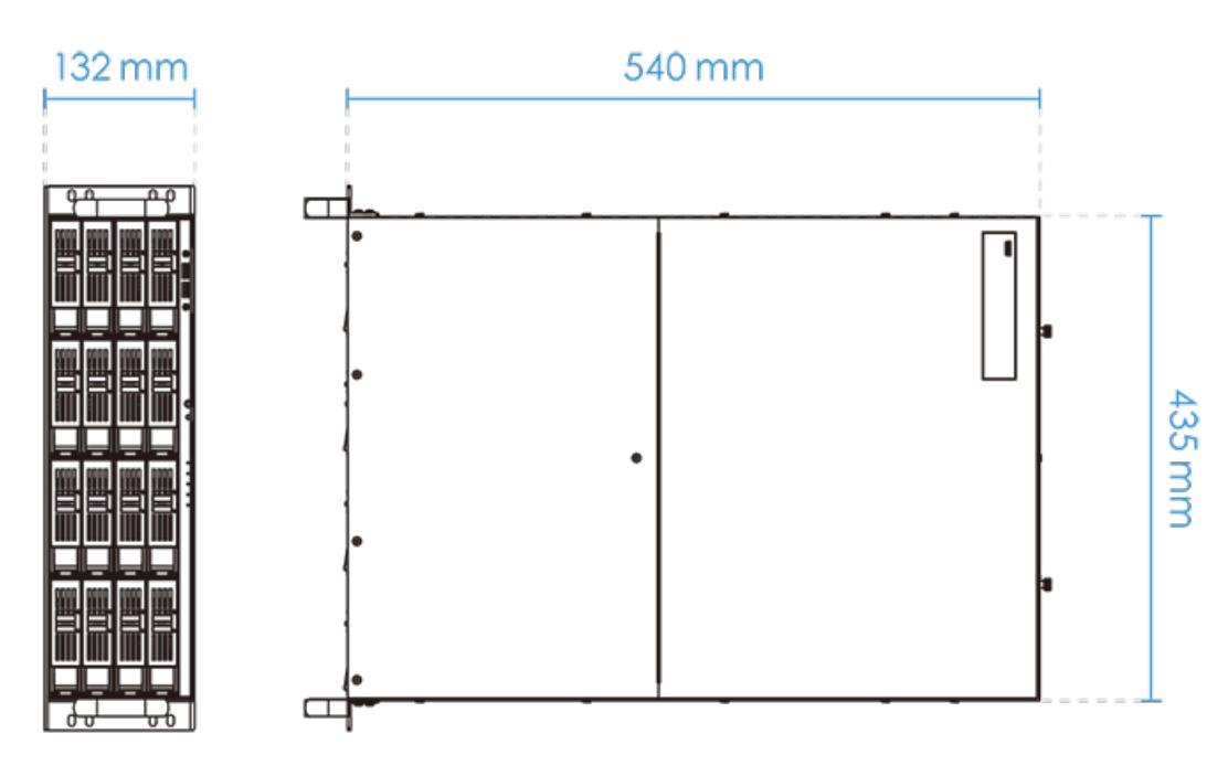 Vivotek NR9682-v2 Dimensions