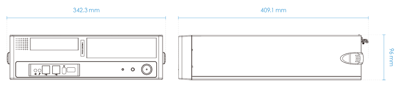 NS9521 Dimensions