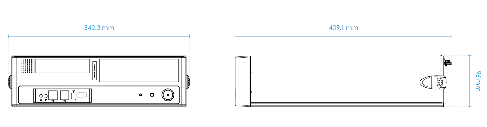 NS9521-AI Dimensions
