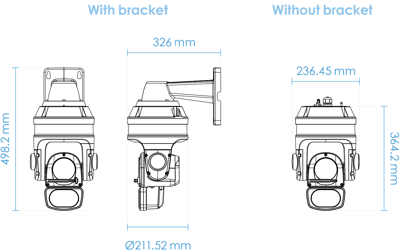 SD9366-EHL Dimensions